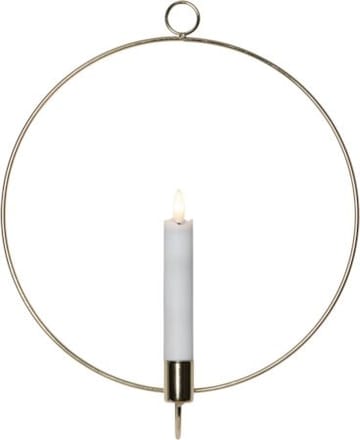 Flamme Ring Inomhusdekoration 28 cm - mässing - Belysning - Dekorationsbelysning - Dekorationsbelysning inomhus - Batteridrivna ljus