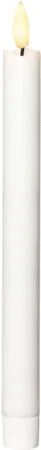Flamme Rustic LED Antikljus 2-pack 25 cm - vit - Belysning - Dekorationsbelysning - Dekorationsbelysning inomhus - Batteridrivna ljus