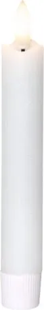 Flamme Rustic LED Antikljus 4-pack 28,5 cm - vit - Belysning - Dekorationsbelysning - Dekorationsbelysning inomhus - Batteridrivna ljus
