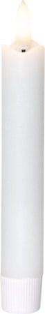 Flamme Rustic LED Antikljus 4-pack 28,5 cm - vit - Belysning - Dekorationsbelysning - Dekorationsbelysning inomhus - Batteridrivna ljus