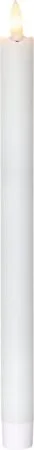 Flamme Rustic LED Antikljus 4-pack 28,5 cm - vit - Belysning - Dekorationsbelysning - Dekorationsbelysning inomhus - Batteridrivna ljus