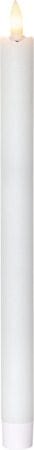 Flamme Rustic LED Antikljus 4-pack 28,5 cm - vit - Belysning - Dekorationsbelysning - Dekorationsbelysning inomhus - Batteridrivna ljus