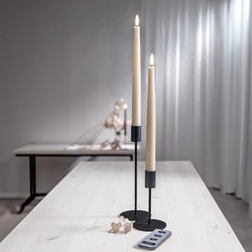 Flamme Slim LED Antikljus 2-pack 28,5 cm - beige - Belysning - Dekorationsbelysning - Dekorationsbelysning inomhus - Batteridrivna ljus