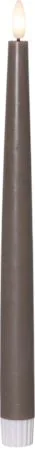 Flamme Slim LED Antikljus 2-pack 28,5 cm, mullvad