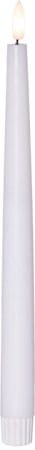 Flamme Slim LED Antikljus 4-pack - vit - Belysning - Dekorationsbelysning - Dekorationsbelysning inomhus - Batteridrivna ljus