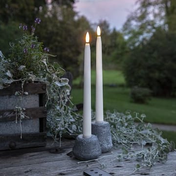 Flamme Slim Outdoor LED Antikljus 2-pack - vit - Belysning - Dekorationsbelysning - Dekorationsbelysning inomhus - Batteridrivna ljus