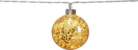 Glitter Ljusslinga - guld - Belysning - Dekorationsbelysning - Dekorationsbelysning inomhus - Ljusslinga inomhus