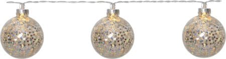 Glitter Ljusslinga - silver - Belysning - Dekorationsbelysning - Dekorationsbelysning inomhus - Ljusslinga inomhus