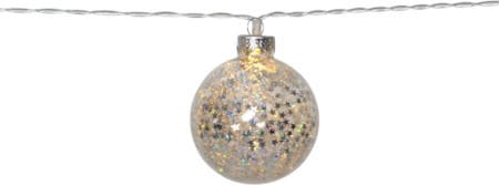Glitter Ljusslinga - silver - Belysning - Dekorationsbelysning - Dekorationsbelysning inomhus - Ljusslinga inomhus