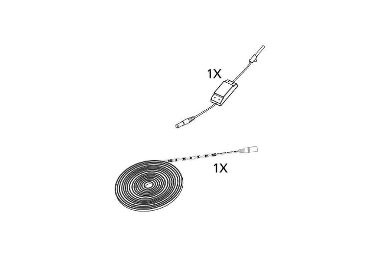 Ljuslist Eglo Flexible 4000K 2 m - 2 m - Belysning - Dekorationsbelysning - Dekorationsbelysning inomhus - Ljuslist