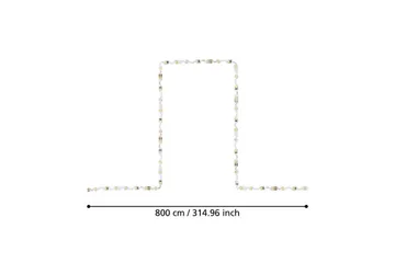 Ljuslist Eglo Flexible 4000K 8 m - 8 m - Belysning - Dekorationsbelysning - Dekorationsbelysning inomhus - Ljuslist