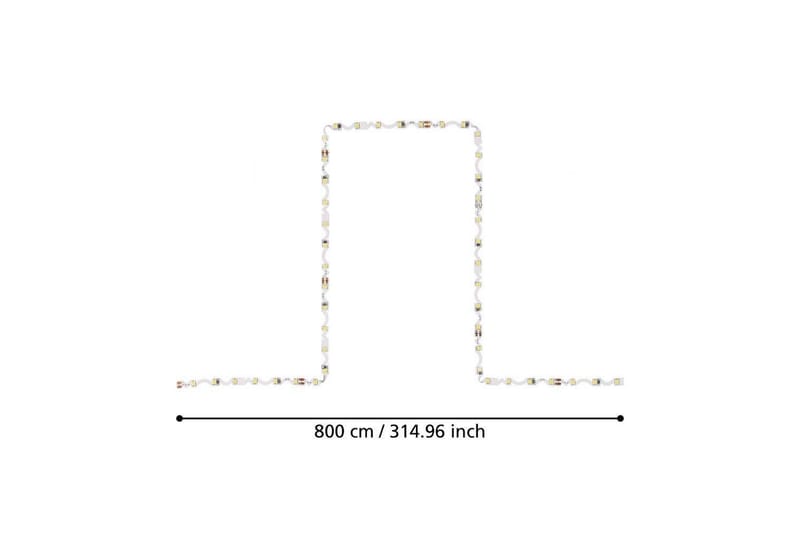 Ljuslist Eglo Flexible 4000K 8 m - 8 m - Belysning - Dekorationsbelysning - Dekorationsbelysning inomhus - Ljuslist