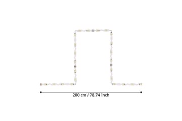 Ljuslist Eglo Flexible CCT 2 m - 2 m - Belysning - Dekorationsbelysning - Dekorationsbelysning inomhus - Ljuslist