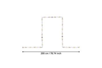 Ljuslist Eglo Flexible CCT 2 m - 2 m - Belysning - Dekorationsbelysning - Dekorationsbelysning inomhus - Ljuslist