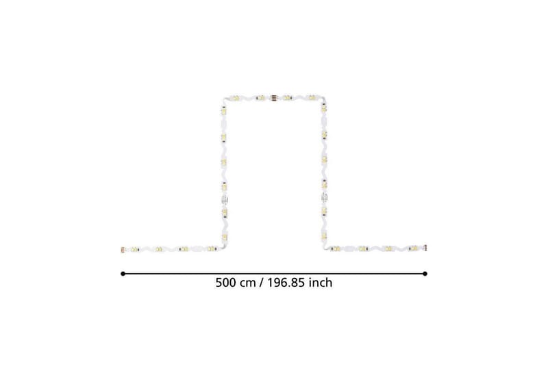 Ljuslist Eglo Flexible CCT 5 m - 5 m - Belysning - Dekorationsbelysning - Dekorationsbelysning inomhus - Ljuslist