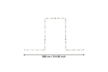 Ljuslist Eglo Flexible CCT 8 m - 8 m - Belysning - Dekorationsbelysning - Dekorationsbelysning inomhus - Ljuslist