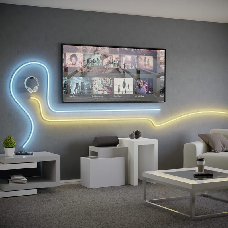 Ljuslist Neon Stripe - 5 m - Belysning - Dekorationsbelysning - Dekorationsbelysning inomhus - Ljuslist