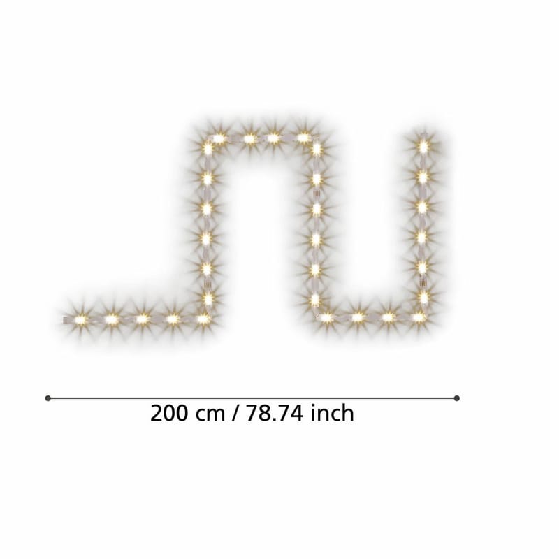 Ljuslist Stripe-Z LED-ZIG-CCT - 2 m - Belysning - Dekorationsbelysning - Dekorationsbelysning inomhus - Ljuslist