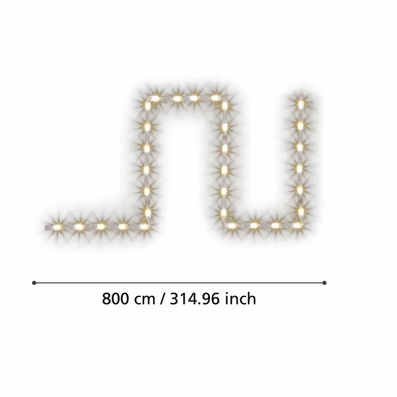 Ljuslist Stripe-Z LED-ZIG-RGB/CCT - 8 m - Belysning - Dekorationsbelysning - Dekorationsbelysning inomhus - Ljuslist