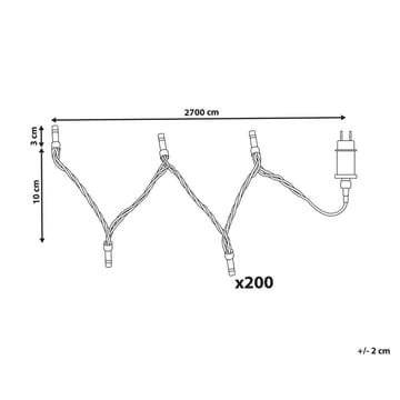 Ljusslinga Igaliku - 27 m - Belysning - Julbelysning - Jullampor