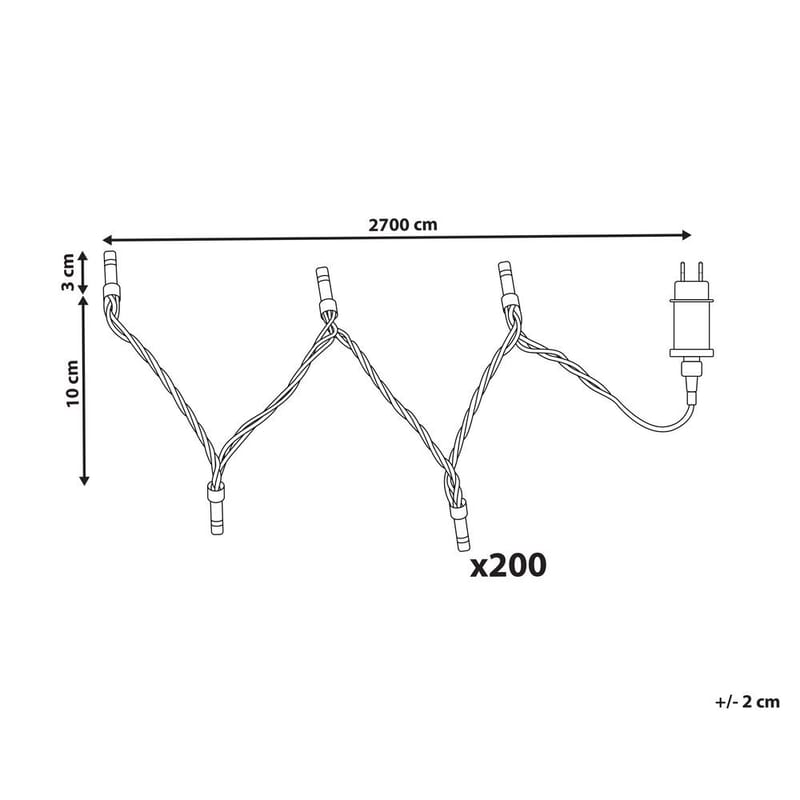 Ljusslinga Igaliku - 27 m - Belysning - Julbelysning - Jullampor