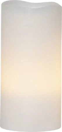 May LED Blockljus 3-pack 7.5 cm - marmorerad vit - Belysning - Dekorationsbelysning - Dekorationsbelysning inomhus - Batteridrivna ljus