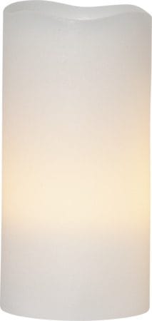 May LED Blockljus 3-pack 7.5 cm - marmorerad vit - Belysning - Dekorationsbelysning - Dekorationsbelysning inomhus - Batteridrivna ljus