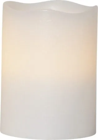 May LED Blockljus 3-pack 7.5 cm - marmorerad vit - Belysning - Dekorationsbelysning - Dekorationsbelysning inomhus - Batteridrivna ljus