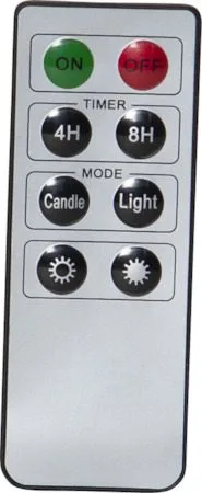 May LED Blockljus 3-pack 7.5 cm - marmorerad vit - Belysning - Dekorationsbelysning - Dekorationsbelysning inomhus - Batteridrivna ljus