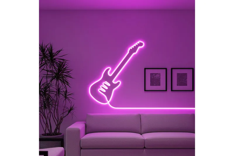 Stripe TRIO Neon - Belysning - Dekorationsbelysning - Dekorationsbelysning inomhus - Ljuslist