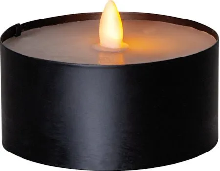 Torch Candle LED Ljus 10.5 cm - svart - Belysning - Dekorationsbelysning - Dekorationsbelysning inomhus - Batteridrivna ljus