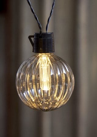 Archy Ljusslinga - rökfärgad transparent - Belysning - Dekorationsbelysning - Dekorationsbelysning utomhus - Ljusslinga utomhus