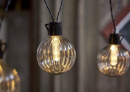 Archy Ljusslinga - rökfärgad transparent - Belysning - Dekorationsbelysning - Dekorationsbelysning utomhus - Ljusslinga utomhus