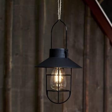 Cage Solcellsdekoration 18 cm - svart - Belysning - Dekorationsbelysning - Dekorationsbelysning utomhus - LED belysning utomhus