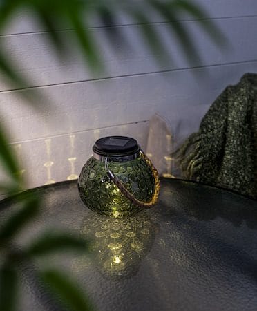 Dotte Solcellslykta 15 cm - grön - Belysning - Dekorationsbelysning - Dekorationsbelysning utomhus - LED belysning utomhus