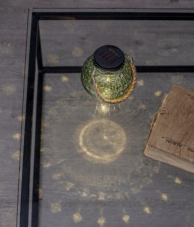 Dotte Solcellslykta 15 cm - grön - Belysning - Dekorationsbelysning - Dekorationsbelysning utomhus - LED belysning utomhus