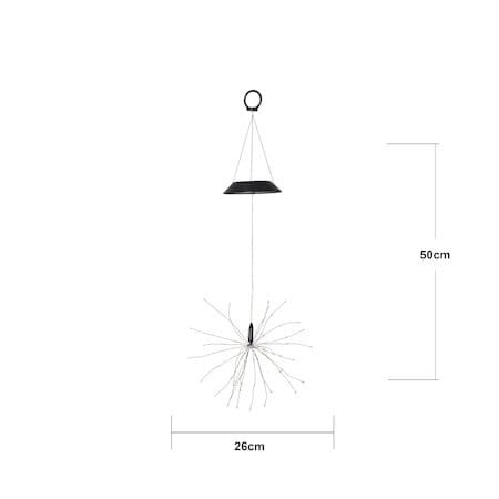 Firework Solar Solcellsdekoration 26 cm - svart - Belysning - Dekorationsbelysning - Dekorationsbelysning utomhus - LED belysning utomhus