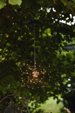 Firework Solar Solcellsdekoration 26 cm - svart - Belysning - Dekorationsbelysning - Dekorationsbelysning utomhus - LED belysning utomhus