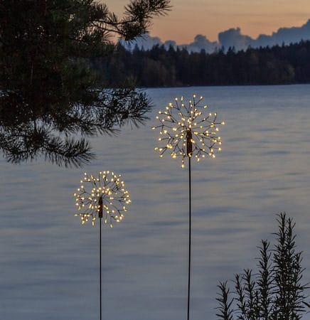 Firework Solar Solcellsdekoration 85 cm - svart - Belysning - Dekorationsbelysning - Dekorationsbelysning utomhus - LED belysning utomhus