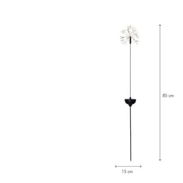 Firework Solar Solcellsdekoration 85 cm - svart - Belysning - Dekorationsbelysning - Dekorationsbelysning utomhus - LED belysning utomhus