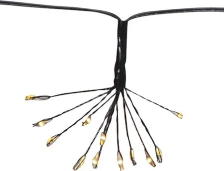 Firework Solar Solcellsslinga, svart