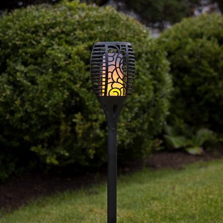 Flame Solcellsfackla 54 cm - svart - Belysning - Dekorationsbelysning - Dekorationsbelysning utomhus - LED belysning utomhus
