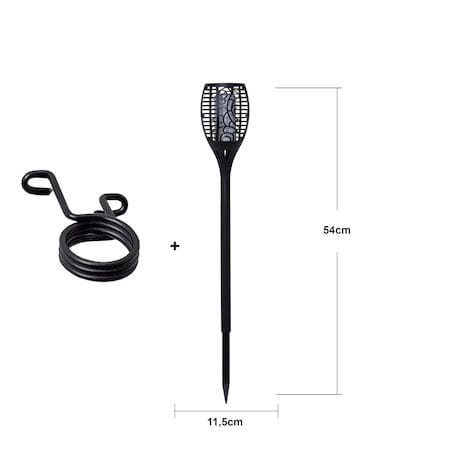 Flame Solcellsfackla 54 cm - svart - Belysning - Dekorationsbelysning - Dekorationsbelysning utomhus - LED belysning utomhus