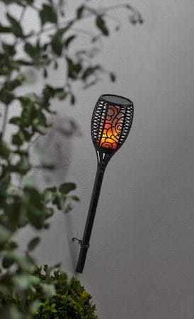 Flame Solcellsfackla 54 cm - svart - Belysning - Dekorationsbelysning - Dekorationsbelysning utomhus - LED belysning utomhus