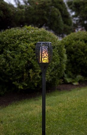 Flame Solcellsfackla 54 cm - svart - Belysning - Dekorationsbelysning - Dekorationsbelysning utomhus - LED belysning utomhus