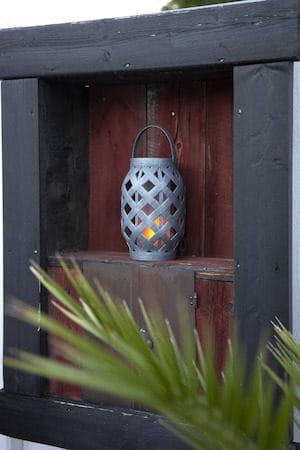 Flame Solcellslykta 15 cm - grå - Belysning - Dekorationsbelysning - Dekorationsbelysning utomhus - LED belysning utomhus