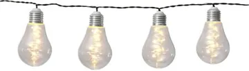 Glow Solcellsslinga - transparent - Belysning - Dekorationsbelysning - Dekorationsbelysning utomhus - Ljusslinga utomhus