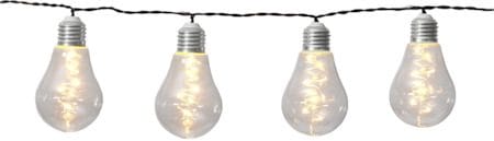 Glow Solcellsslinga - transparent - Belysning - Dekorationsbelysning - Dekorationsbelysning utomhus - Ljusslinga utomhus