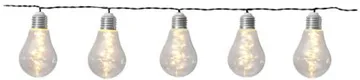 Glow Solcellsslinga - transparent - Belysning - Dekorationsbelysning - Dekorationsbelysning utomhus - Ljusslinga utomhus