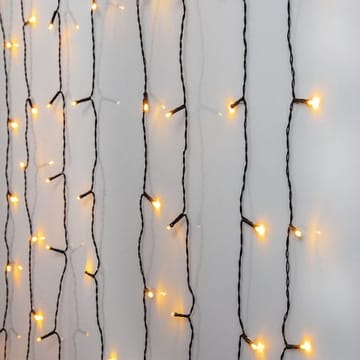 LED-ljusgardin Jul Golden Warm White 130x200 cm 120 ljus - Svart - Belysning - Dekorationsbelysning - Dekorationsbelysning utomhus - Ljusslinga utomhus